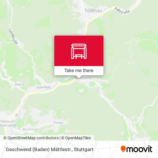 Geschwend (Baden) Mättlestr. map