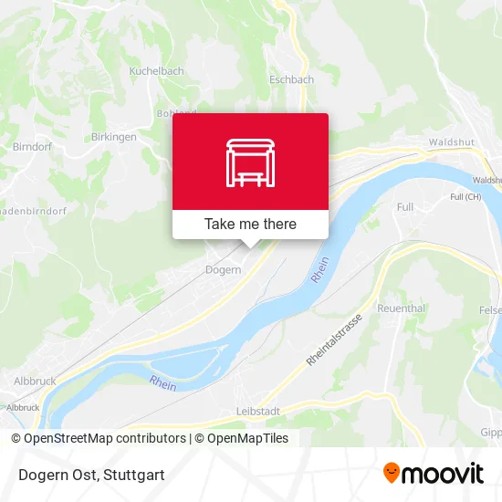 Карта Dogern Ost