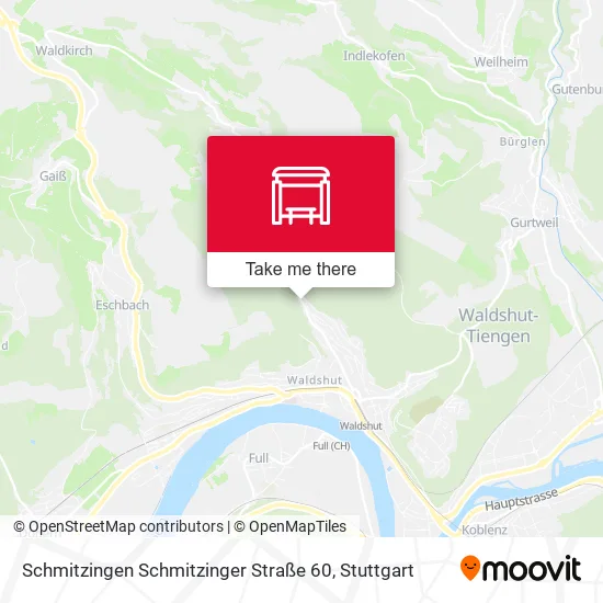 Карта Schmitzingen Schmitzinger Straße 60