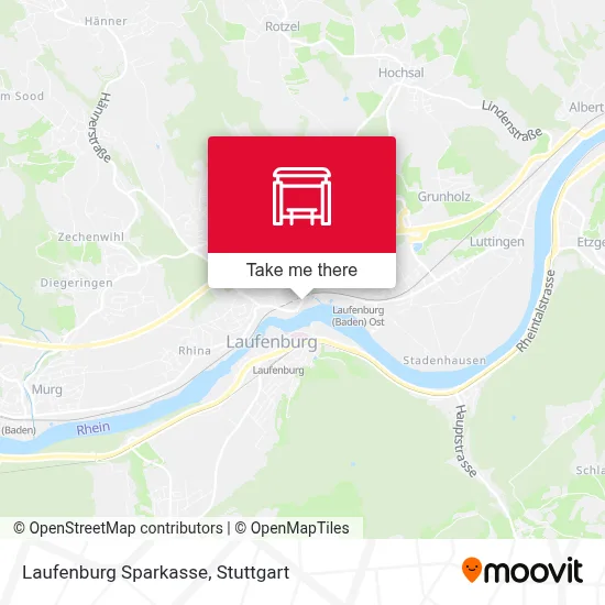 Laufenburg Sparkasse map
