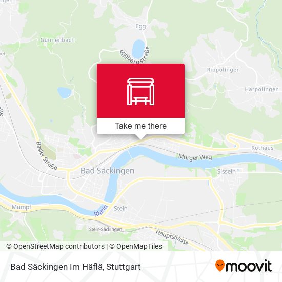 Bad Säckingen Im Häflä map