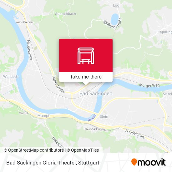 Bad Säckingen Gloria-Theater map
