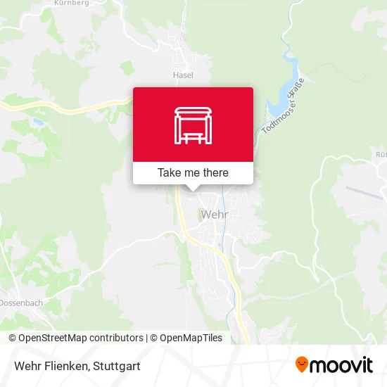 Карта Wehr Flienken