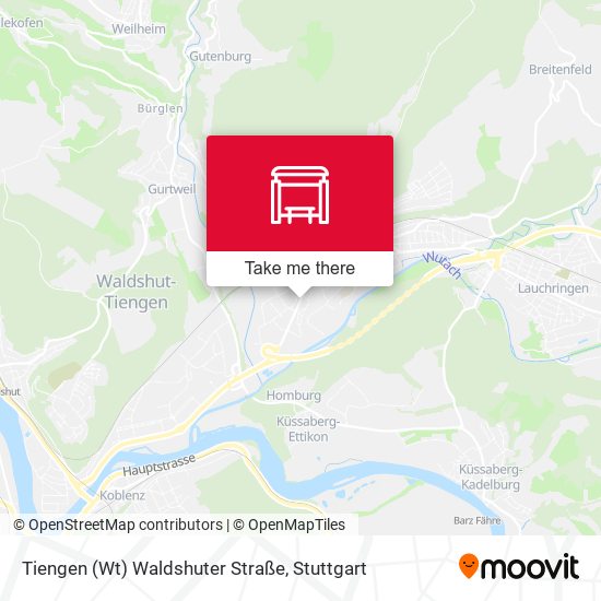 Tiengen (Wt) Waldshuter Straße map