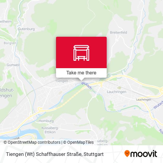 Tiengen (Wt) Schaffhauser Straße map