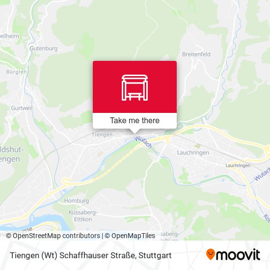 Tiengen (Wt) Schaffhauser Straße map