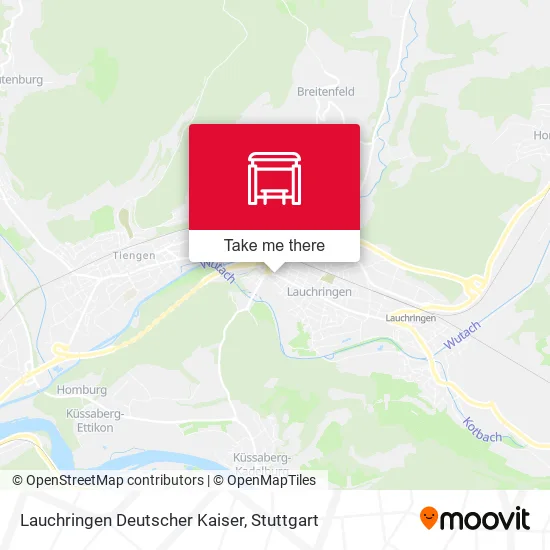 Карта Lauchringen Deutscher Kaiser