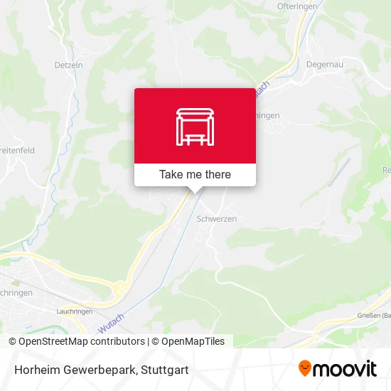 Карта Horheim Gewerbepark