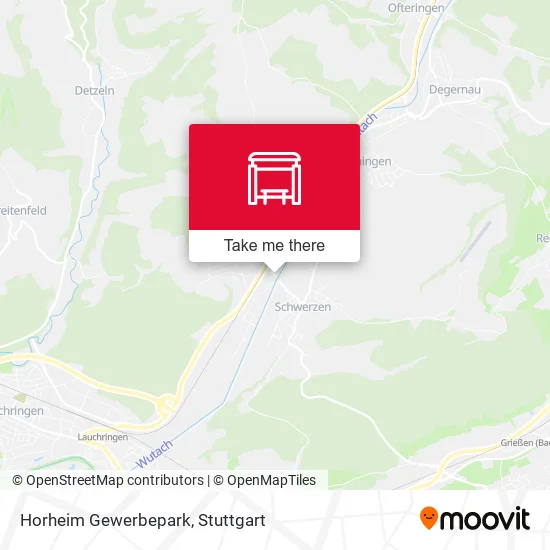 Карта Horheim Gewerbepark