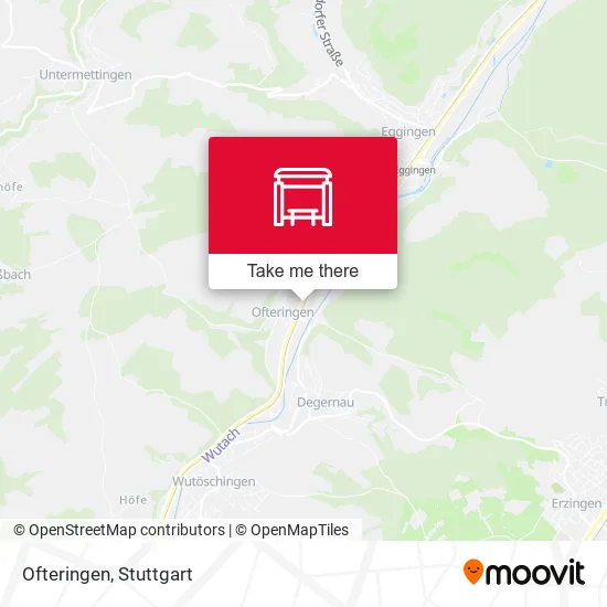 Карта Ofteringen