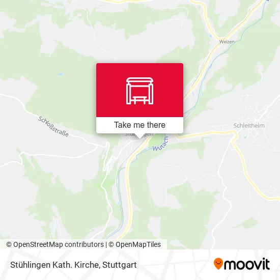 Карта Stühlingen Kath. Kirche