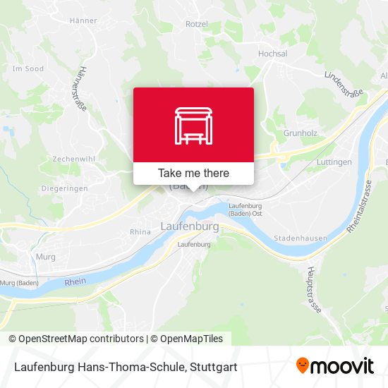 Laufenburg Hans-Thoma-Schule map