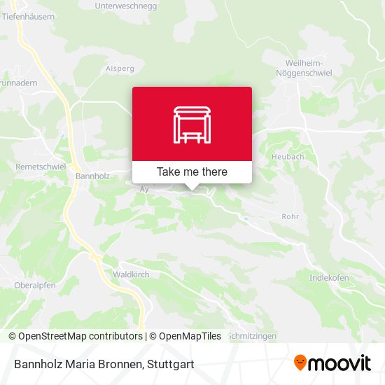 Карта Bannholz Maria Bronnen
