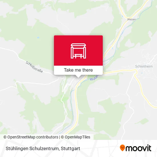 Карта Stühlingen Schulzentrum