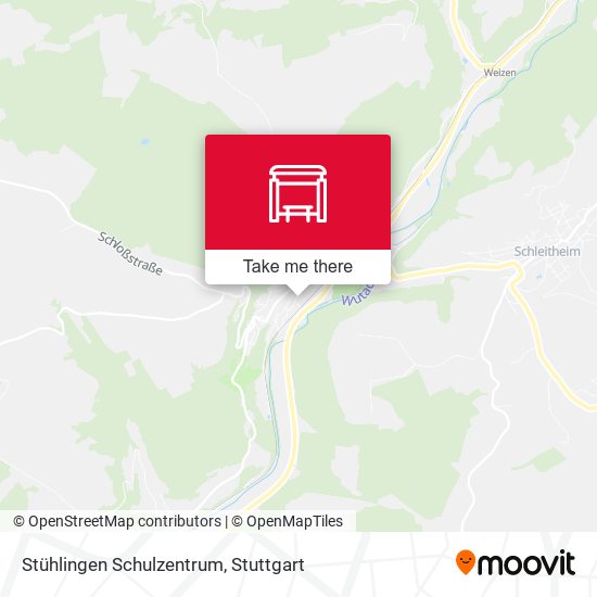 Карта Stühlingen Schulzentrum