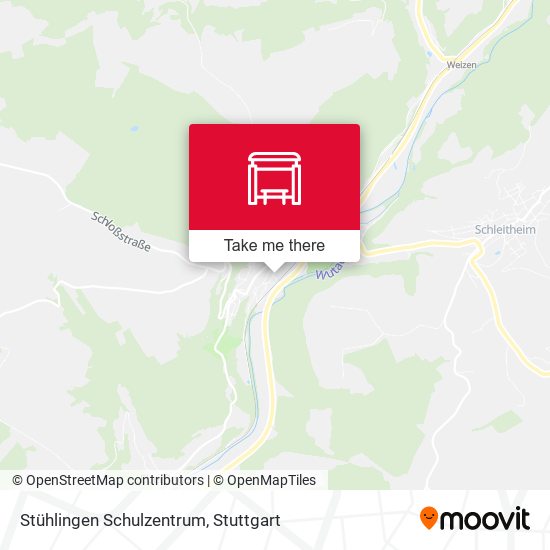 Карта Stühlingen Schulzentrum