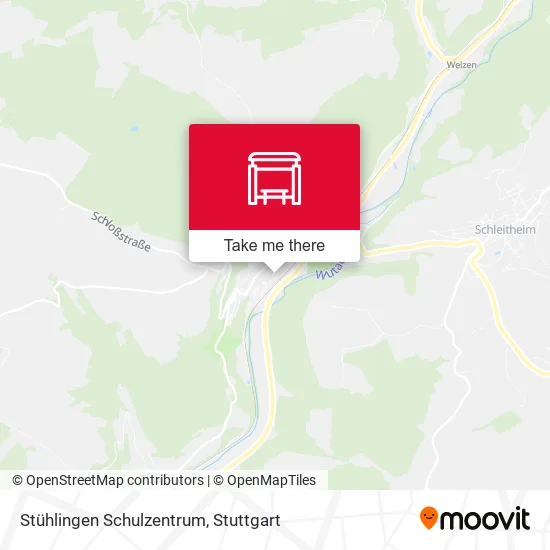 Карта Stühlingen Schulzentrum