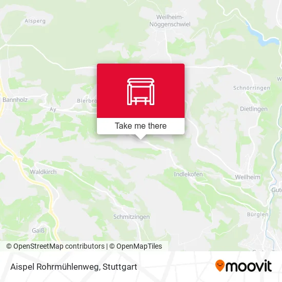 Карта Aispel Rohrmühlenweg