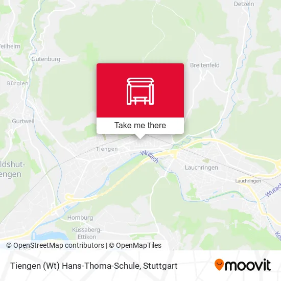 Карта Tiengen (Wt) Hans-Thoma-Schule