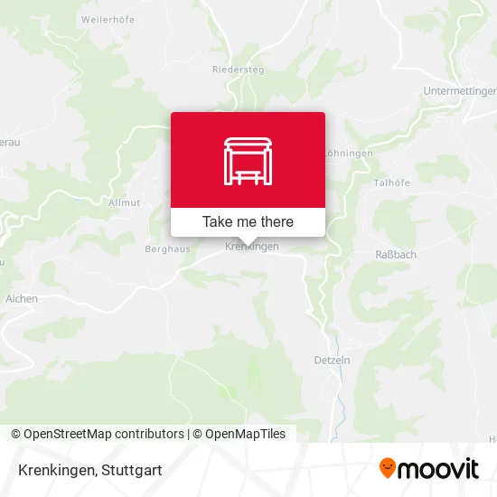 Карта Krenkingen