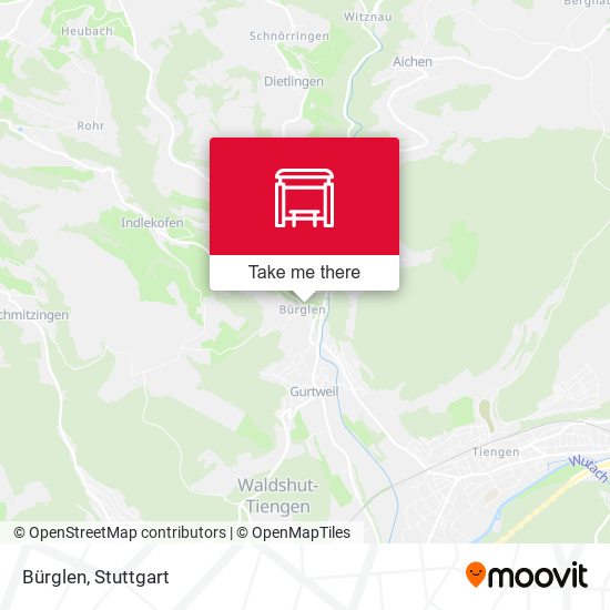 Карта Bürglen