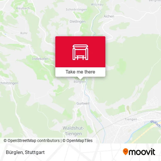 Карта Bürglen