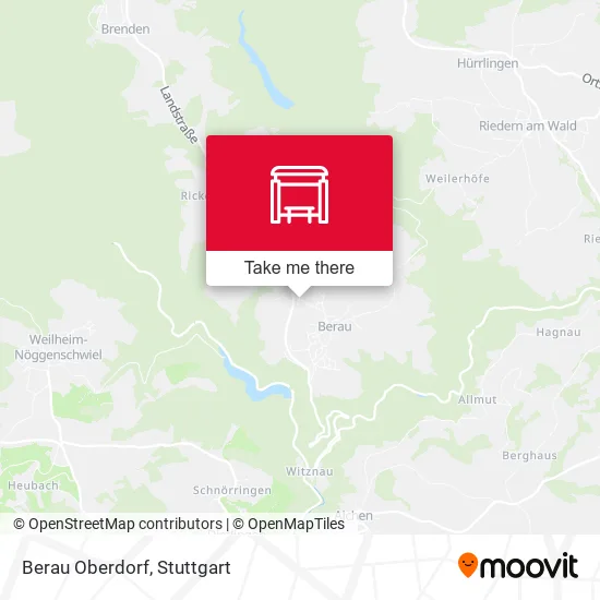 Карта Berau Oberdorf