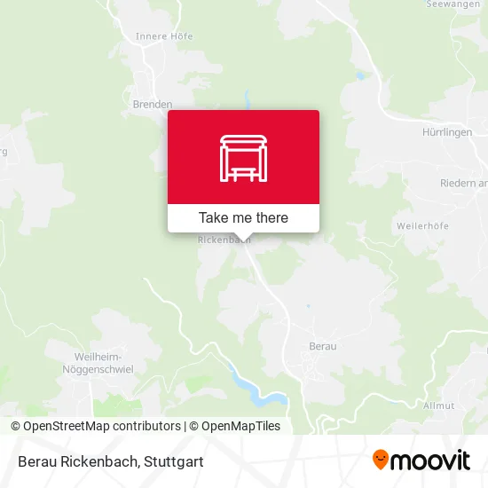 Карта Berau Rickenbach
