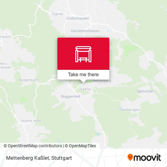 Карта Mettenberg Kaßlet