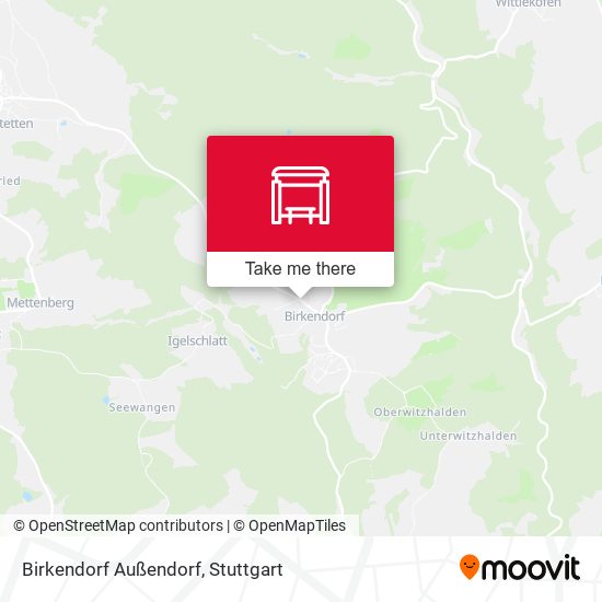 Birkendorf Außendorf map