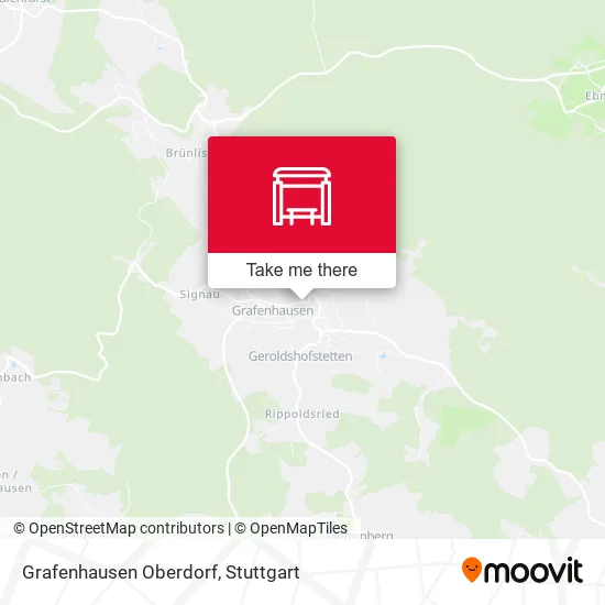 Карта Grafenhausen Oberdorf
