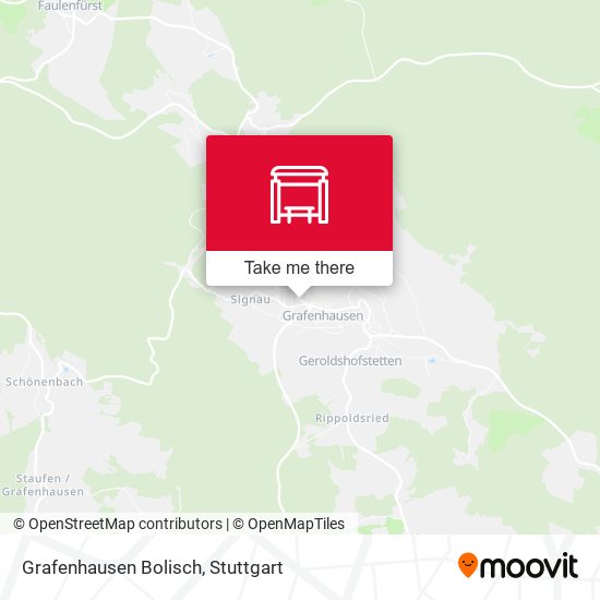 Карта Grafenhausen Bolisch