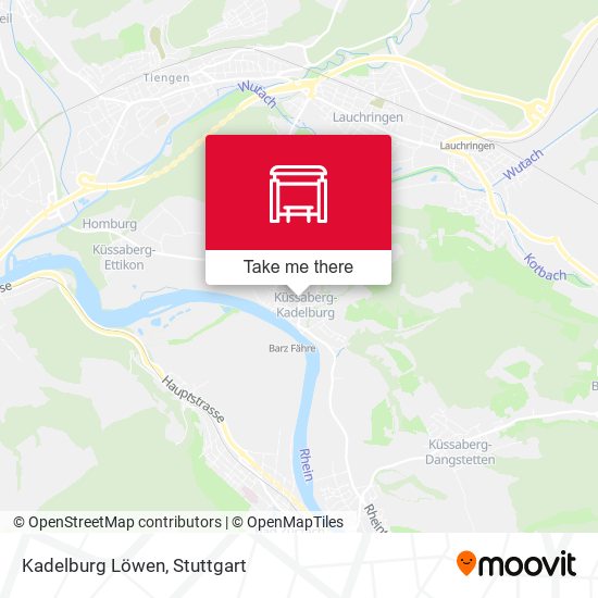 Kadelburg Löwen map