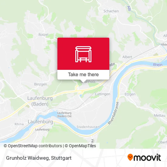 Карта Grunholz Waidweg