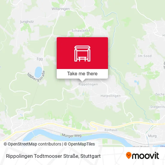 Карта Rippolingen Todtmooser Straße