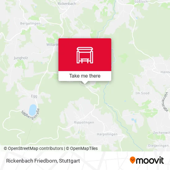 Карта Rickenbach Friedborn