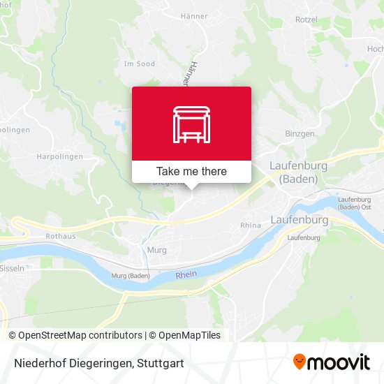 Niederhof Diegeringen map