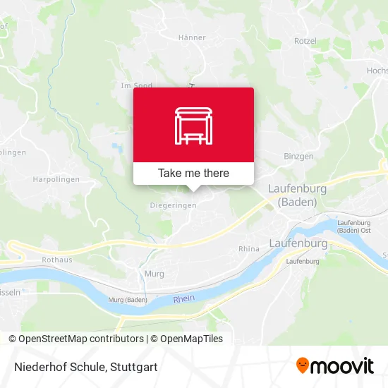 Карта Niederhof Schule