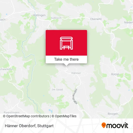 Карта Hänner Oberdorf
