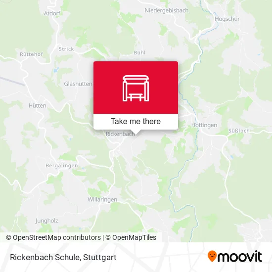 Карта Rickenbach Schule