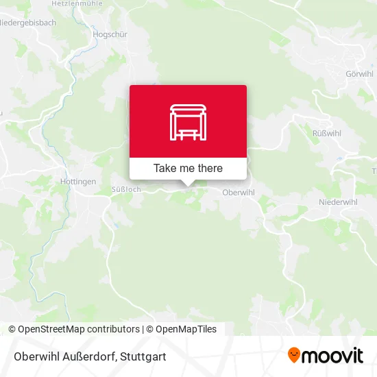 Карта Oberwihl Außerdorf