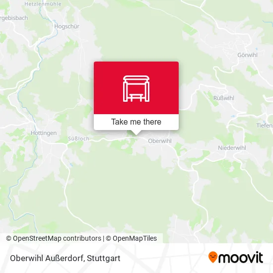 Карта Oberwihl Außerdorf