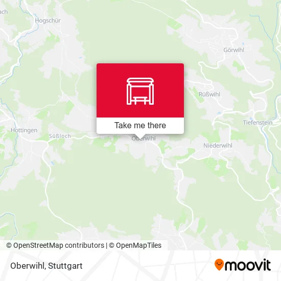 Oberwihl map