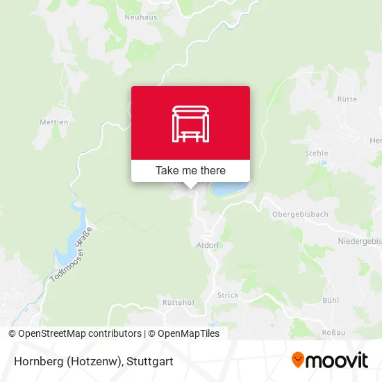 Карта Hornberg (Hotzenw)