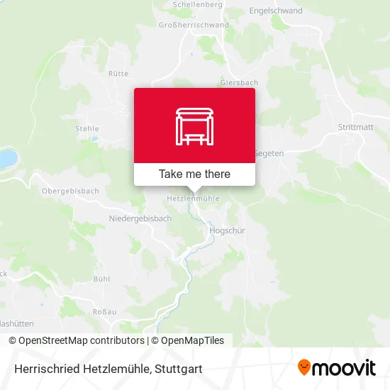 Карта Herrischried Hetzlemühle