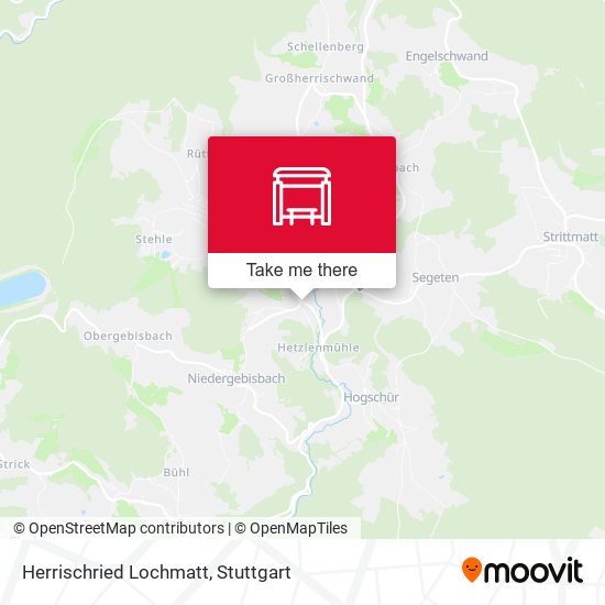 Herrischried Lochmatt map