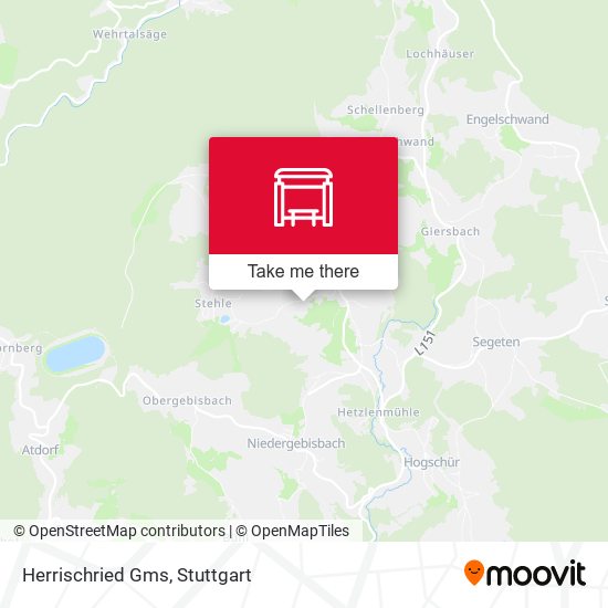 Карта Herrischried Gms