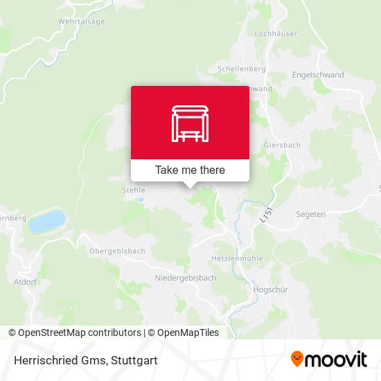 Карта Herrischried Gms