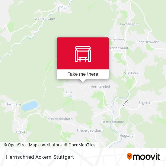 Карта Herrischried Ackern