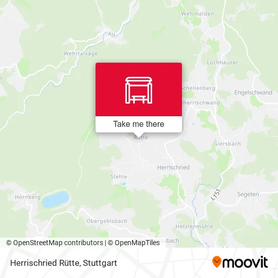 Карта Herrischried Rütte